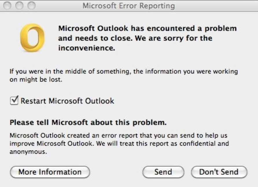 outlook 2016 for mac comments